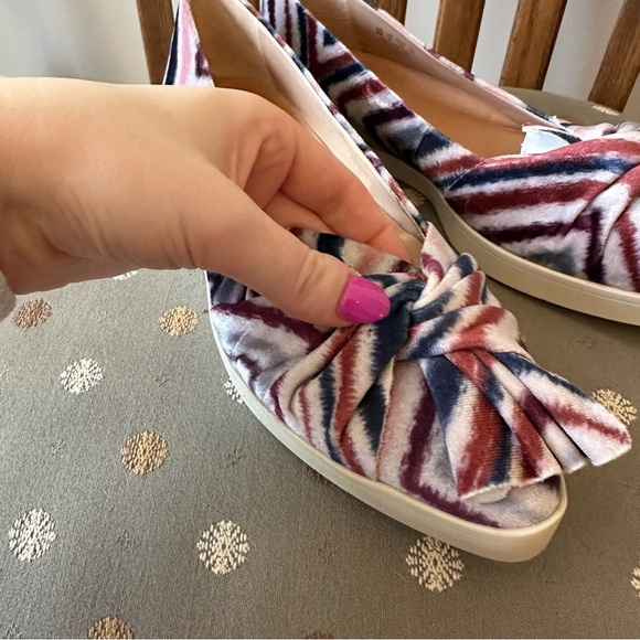 Dr. Scholl's | Viv Original Collection Henna Multi Printed Velvet Size 8 Women's - Picture 3 of 7